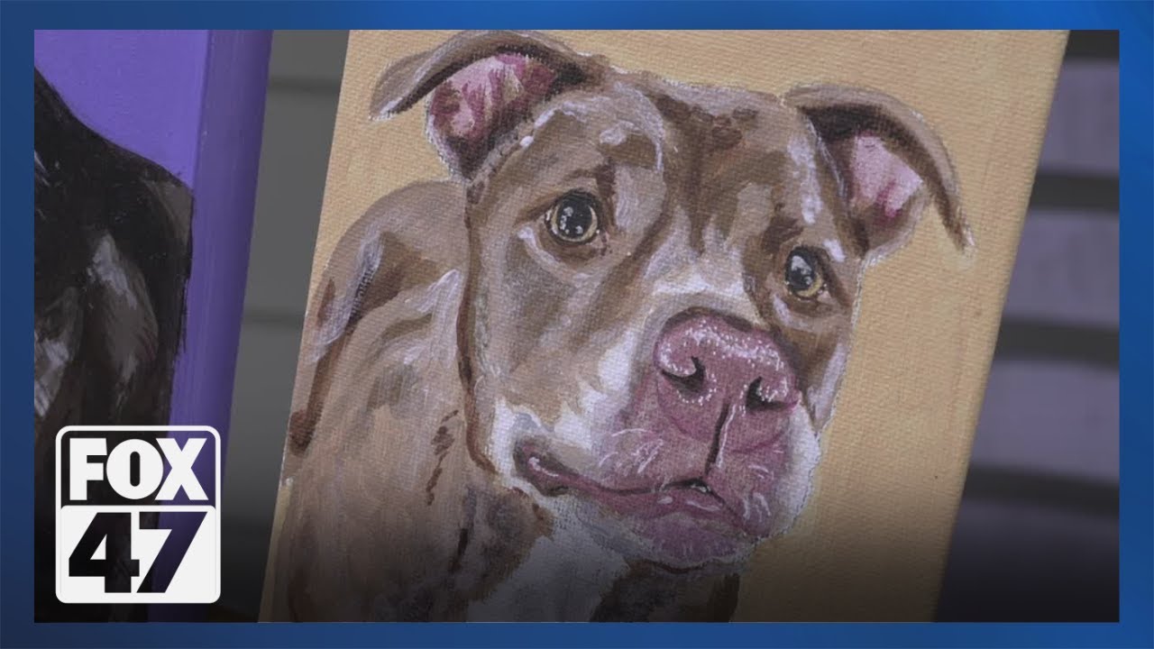 Artist helps create forever memories with pet portraits YouTube