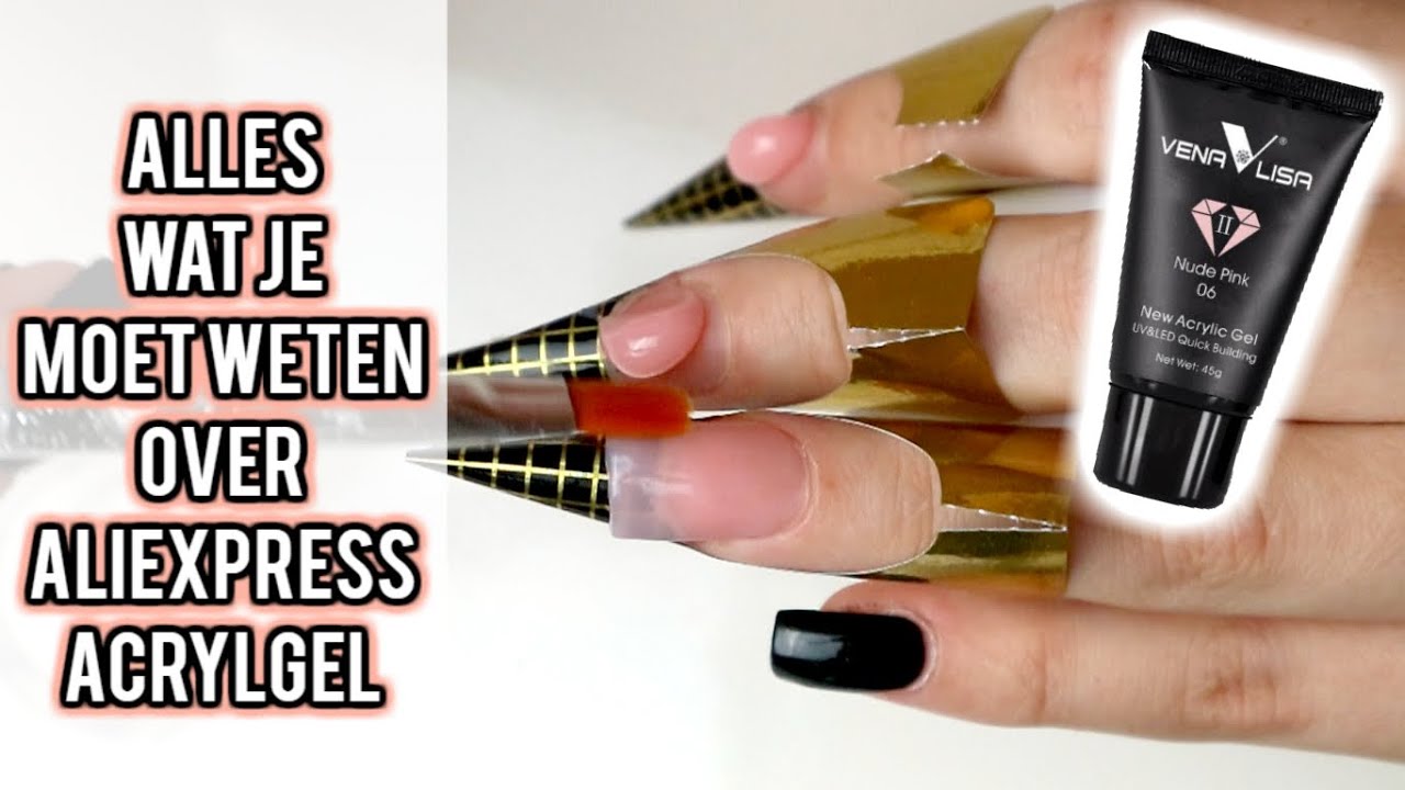 verzameling keuken Naleving van ZELF ACRYLGEL NAGELS ZETTEN - ALIEXPRESS REVIEW 🔥 SUPER MAKKELIJK!!! -  YouTube