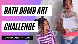 Bath Bomb Art Challenge! | Homasy | So Much Fun