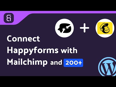 Integrating Happyforms with Mailchimp | Step-by-Step Tutorial | Bit Integrations