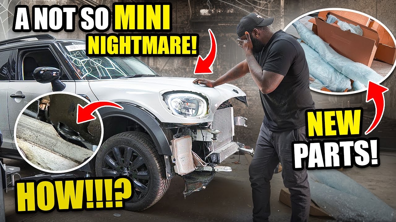 I Bought a Crash-Damaged MINI COUNTRYMAN & Regret It Big Time | MINI COUNTRYMAN Was Crash Damaged