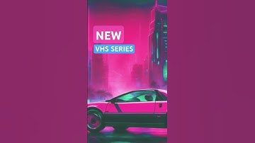 BLUE SYNTH | SYNTHWAVE VHS TAPES | SONIX LAB. #synthwave #vhs #vaporwave #retrowave #retrovibes #TMW