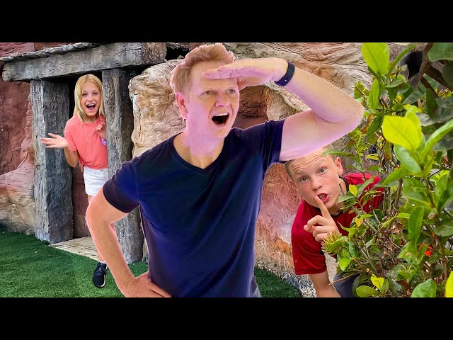 Extreme Hide and Seek! Jordan Matter vs Ninja Fam! class=