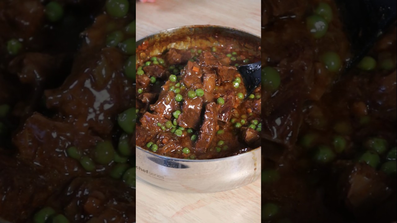 Beef Stew with Peas