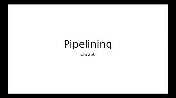 Pima Community College CIS250: Pipelining