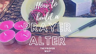 HOW TO BUILD A PRAYER ALTAR | iMpepho vs White Sage