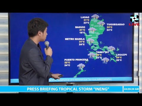 Pagasa: ‘Ineng’ maintains strength, landfall unlikely