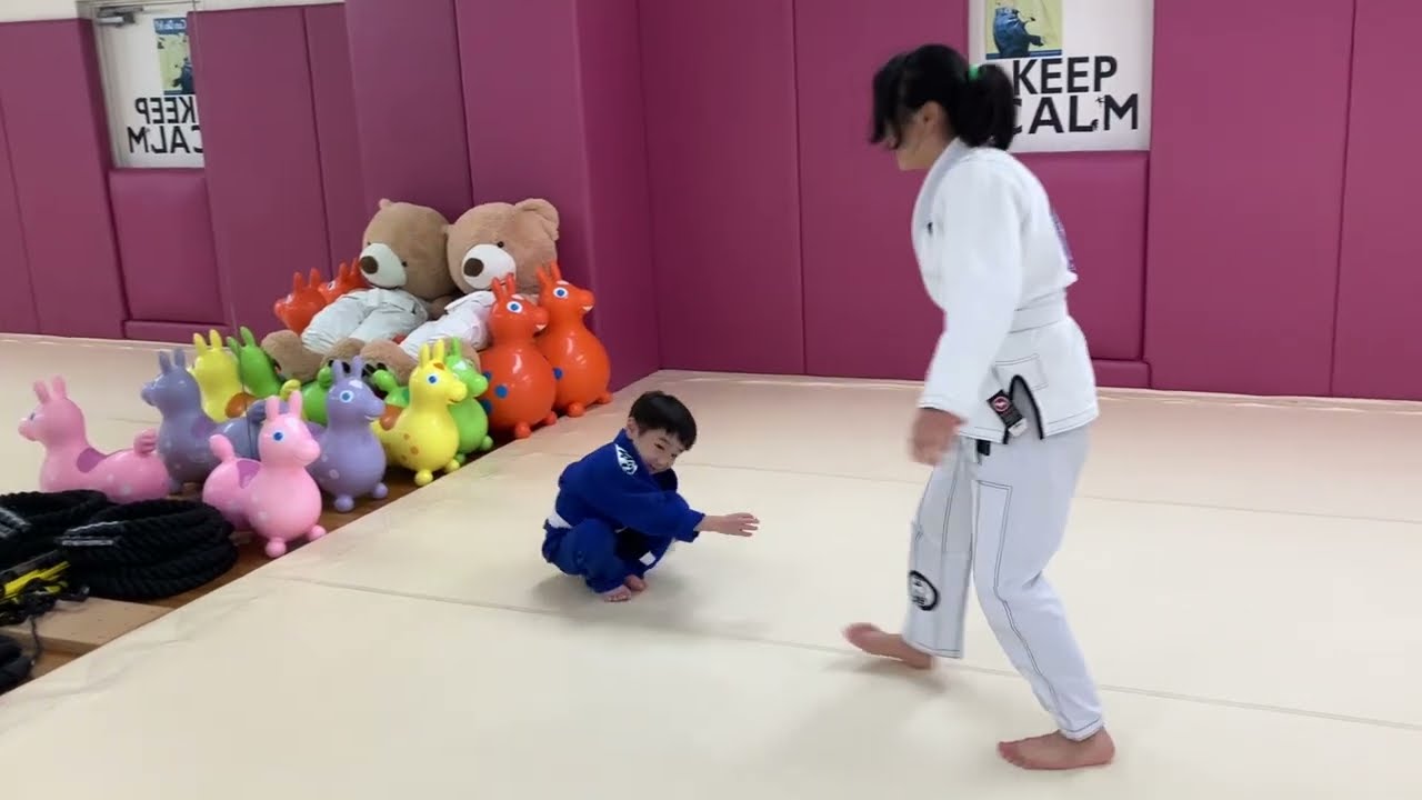 2023.10.6 キッズ柔術限定スパーリング #1