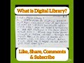 What is Digital Library?