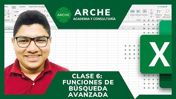 Excel intermedio Clase 6 Funciones de búsqueda avanzada