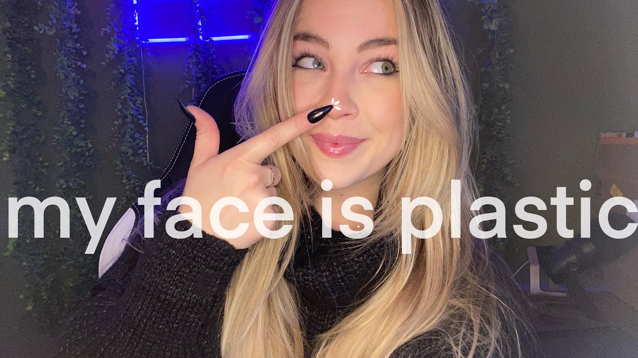ASMR: My Face is Plastic !! My Face is Glass !! Invisible Triggers on my face (No talking asmr)