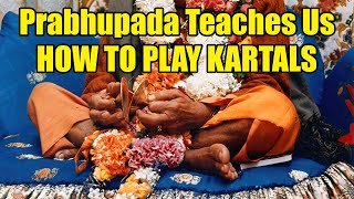 Prabhupada Teaches How to Play Kartals -- Teachings of Queen Kunti - SB 1.8.20 screenshot 2