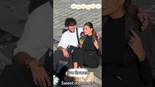 Giving Flowers To Strangers Their Reactions Are Priceless 
