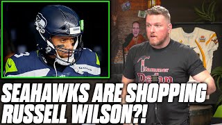 Pat McAfee Reacts To Report That Seahawks Are Shopping Russell Wilson