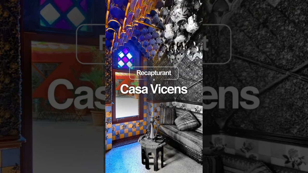 Recapturant x Casa Vicens: la sala del fumador