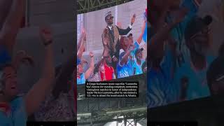 A Congo fan honors iconic superfan “Lumumba Vea” after his U.S visa was denied for Congo match