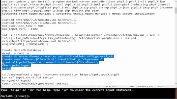 How To install TYPO3 With Nginx On Ubuntu 18.04 LTS