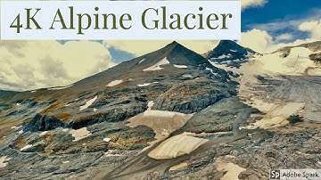 4K Alpine Glacier | Switzerland 🇨🇭  | Mavic 2 Pro