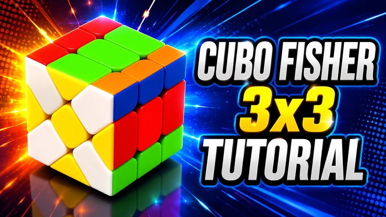 Fisher Cube tutorial + paridades do cubo mágico Fisher 3x3 - YouTube