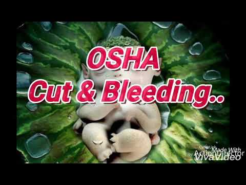 OSHA- CUT AND BLEEDING PTSB