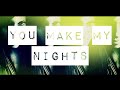 RONI IRON & VICKY BANIA - You Make My Nights (Lyric Video)