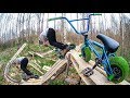 INSANE MINI BMX OBSTACLE COURSE IN THE FOREST!