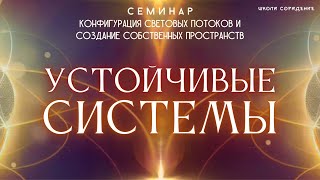 Устойчивые Системы #Устойчивыесистемы #Семинарконфигурациясветовыхпроцессов #Гарат #Школаcорадение