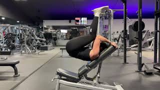 Incline Bench Reverse Crunch