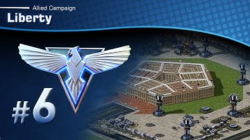 Red Alert 2: Allied Mission 6 - Liberty [Long-play & Tips]