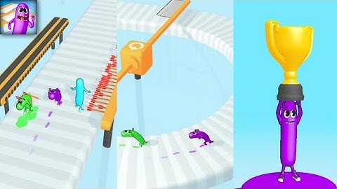 Wacky Run - Walkthrough All Levels Gameplay | Android&iOS Game (Mobile Gameplay)