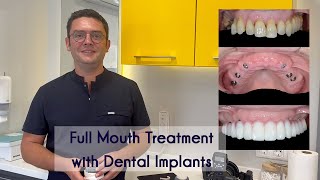 All on 6 Implant Treatment in Turkey & Full Mouth Dental Implants by Elit Dental Clinic Kusadasi