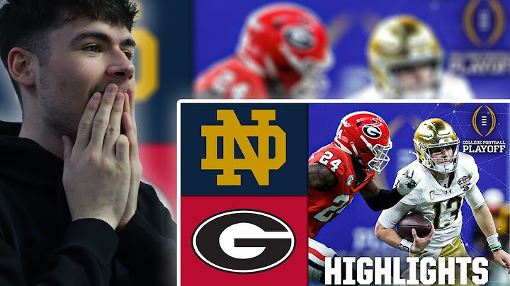 BRITS React to CFP Quarterfinal: Notre Dame Fighting Irish vs. Georgia Bulldogs