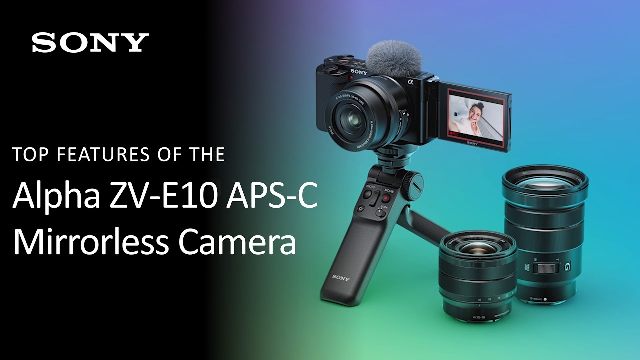 Sony ZVE10 ZV-E10 Camera Body / 16-50mm Kit (Sony Malaysia Warranty)