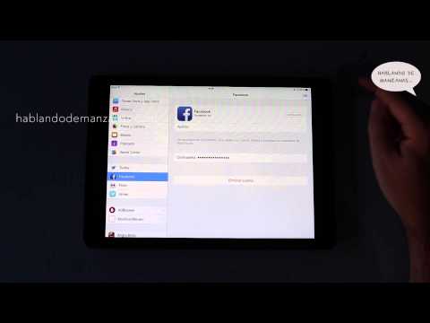 Cómo instalar y configurar Facebook en iOS iPhone y iPad Tutorial en Español