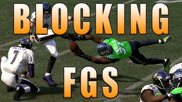 How to Block Field Goals in Madden 17 !!! 100%