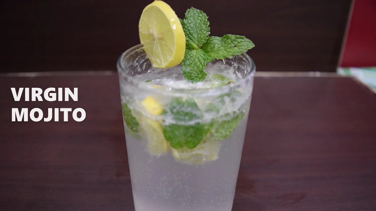 Virgin Mojito Mocktail Recipe {VIDEO} - The Live-In Kitchen