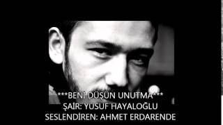 YUSUF HAYALOĞLU BENİ DÜŞÜN UNUTMA Resimi