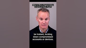 What is Micro-Segmentation in terms of Zero Trust? #cybersecurity #zerotrust #learning #veteran