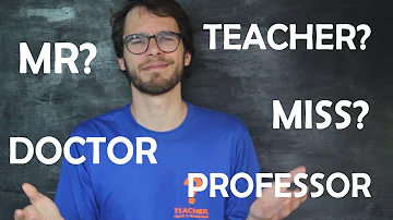Como escrever professor titular em inglês?