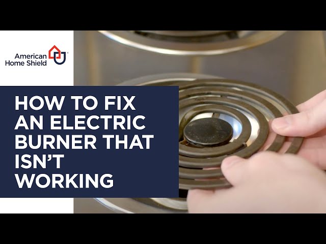 How to Fix an Electric Stove Burner That Isn't Working - D3 Appliance