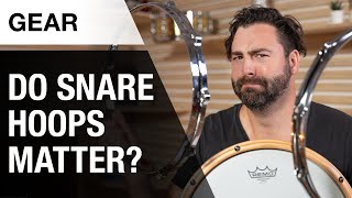 Snare Hoop Comparison | Triple Flange vs. Die Cast vs. Wood | Thomann