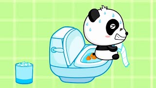 Baby Panda's Daily Life - Fun Kids Games - Little Panda At Home Alone screenshot 3
