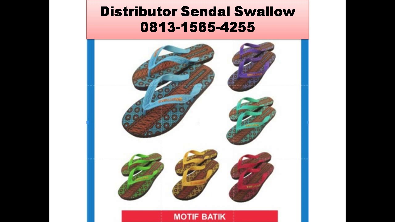 Distributor Sandal  Swallow  Tentara Sandal Swallow Tali  