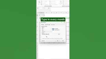 2025 Calendar in Excel (Full Tutorial)‼️ #excel