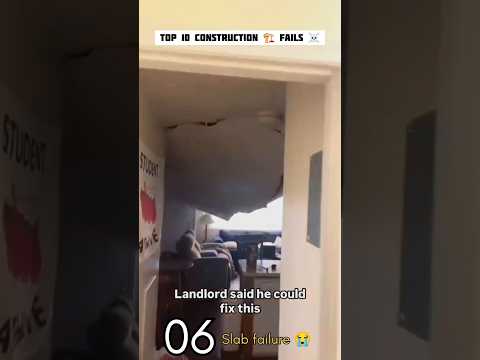 Top 10 Construction Fail Moments!  🫪 #Funnyconstruction #contructionFail