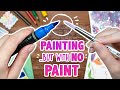 PAINTING WITHOUT PAINT? I Do it My Own Way! - ScrawlrBox Unboxing - Mystery Art Supplies