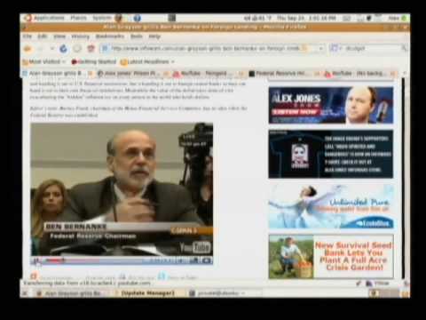 The Alex Jones Show with Dr. Ron Paul 9 24 2009 Pt 3