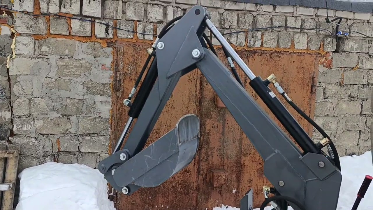 ЭКСКАВАТОР-ПОГРУЗЧИК СВОИМИ РУКАМИ.