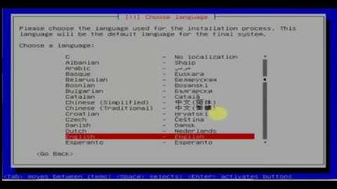 video tutorial cara installasi sitem operasi linux debian