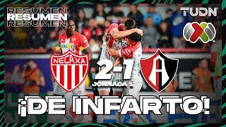 Resumen y goles | Necaxa 2-1 Atlas | Liga Mx - CL2024 J1 | TUDN